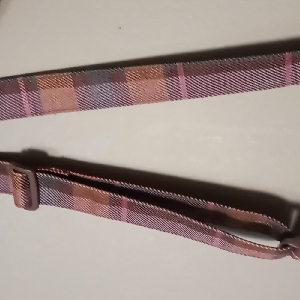 Herschel Plaid Mini Crossbody Purse w Snaps - Picture 11 of 11